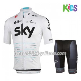 Tenue Maillot + Cuissard 2017 Team Sky Enfant N003